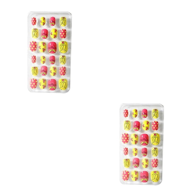 Soidarity 1 Juego de limas de longitud media para uñas de niños, prensa mate en palo, calcomanías de arte de Color sólido, suministros de salón, Kit Type1 NO1 Soidarity CBP341052