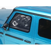 2024 Mercedes-Benz G 63 AMG Hyper Blue Magno Metallic 1/18 Model Car by GT Spirit