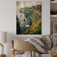 thumbnail image 2 of Designart "Of Moher Ireland Cliffs wall art I" Nautical & Beach Print on Natural Pine Wood, 2 of 5