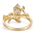 thumbnail image 4 of vylahjewellery Marquise Cut Moissanite Ring, Leaf Branch Nature Inspired Engagement Ring for Women, 4 Prong Solitaire Ring, 4 of 10