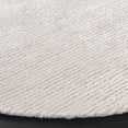 thumbnail image 3 of SAFAVIEH Soho Louella Solid Area Rug, Ivory, 6' x 6' Round, 3 of 10