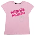 thumbnail image 5 of Disney Minnie Mouse Fleece Hoodie T-shirt Athletic Pants 3-Piece Set (Size 3-7), 5 of 6