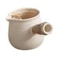 thumbnail image 5 of Tetera de cerámica con infusor de té y mango antiescaldaduras, ideal para picnics. estilo B, 5 of 9