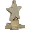 thumbnail image 6 of Northlight Star Cut-Outs Wooden Tree Christmas Decoration - 16", 6 of 6