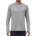 thumbnail image 3 of Playera Manga Larga Hombre Moda Adultos Estampada Upf 50+, 3 of 8