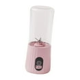 thumbnail image 1 of Abbracc Personal Size Blender Portable Blender Cup for Fruit Juice Watermelon Grapefruit Pink, 1 of 9