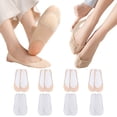 thumbnail image 2 of ManxiVoo Non Slip Ice No Show Thin Liner Socks for Women 8 Pack Comfort Fit All Shoe Types, 2 of 9