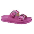 thumbnail image 3 of 【FAX-1】Women's Buckle Slides Women's Slides-Sandals Double Buckle Slip on Adjustable Sandals Waterproof Swim Pool Bath Shower Shoes for Women Comfortable Non Slip Footwear Walking Shoes Tsinelas, 3 of 7