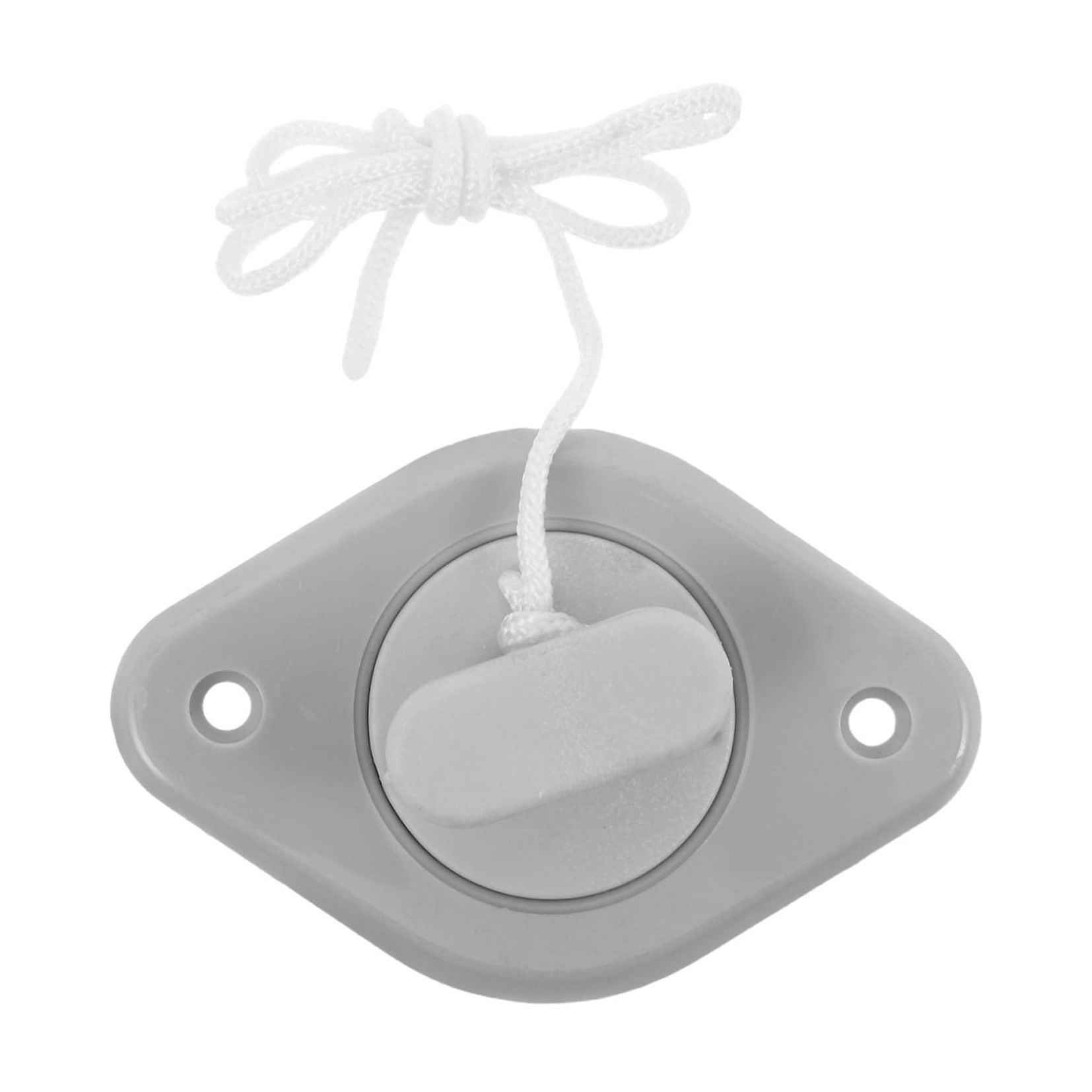 DEEPCRAFF Marine Deck Drain Plug PVC Kayak Replacement Scupper Valve for Canoe Drain