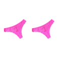 thumbnail image 1 of Minnieouse Bragas de tiro bajo Ropa interior de mujer Tanga Diseño de encaje Lavable Accesorio para citas Mano de obra fina Hollow-out Rose Red Rosa roja SG 2Conjunto, 1 of 6