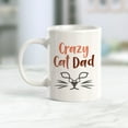 thumbnail image 2 of Crazy Cat Dad 11oz Coffee Mug Kitchenware Gift Idea For Cat Lovers, 2 of 3