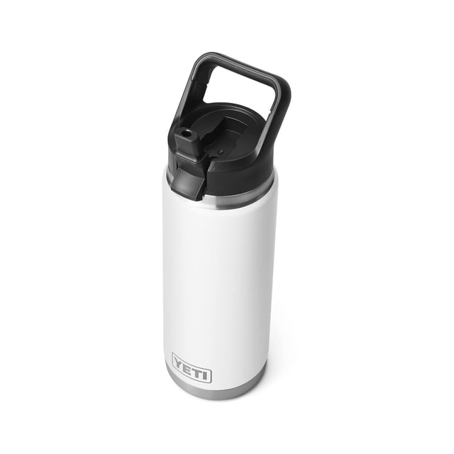 Botella YETI Rambler de 750 ml con aislamiento al vacío y tapón con pajita