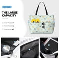 thumbnail image 2 of Goofa Different Breeds of Dogs Print Beach Bags Waterproof Beach Tote Bag Zipper Sandproof Swim Pool Bag Large Tote Beach Vacation Travel, 2 of 6