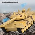 thumbnail image 6 of Large Remote Control Tank Big RC Tank Under 5 ! Yannianjz Military Toy Vehicle with Sound Lights forBoysKidsBattle Tank Electric Toy Great Gift forChildren, 6 of 6