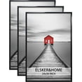 thumbnail image 1 of ELSKER&HOME 24x36 Poster Frame 3 Pack, Black Picture Frame for Horizontal or Vertical Wall Mounting, 1 of 7