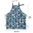 thumbnail image 5 of Picia Anchors Waterproof Apron for Unisex Adult - Adjustable Bib Apron with Pockets, Ideal for Cooking, Gardening, Painting, and Household Chores, 5 of 9