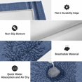 thumbnail image 5 of Navy Blue Coral Outdoor Rug for Patio/Deck/Porch, Non-Slip Large Area Rug 3 x 5 Ft, Coastal Summer Beach Ocean Buralp Indoor Outdoor Rugs Washable Area Rugs, Reversible Camping Rug Carpet Runner, 5 of 8