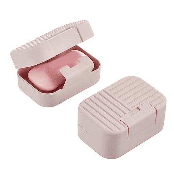 Travel Soap Container,Bar Soap Holder Soap Travel Case, Soap Box Soap Case with Lid Soap Holder Travel Portable Blue