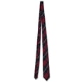 thumbnail image 2 of Cookie's Boys' Four-In-Hand Tie Color: navy/red/white *plaid #36* Size: one size, 2 of 3