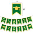 thumbnail image 2 of Decoración para fiesta de graduación DOMOO OF DREAMS verde y amarillo, 2 of 6