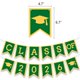 thumbnail image 2 of Decoración para fiesta de graduación DOMOO OF DREAMS verde y amarillo, 2 of 6