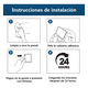 thumbnail image 2 of 8 Piezas Ganchos Para Baño Ganchos Adhesivos De Pared De Acero Inoxidable Lab.G, Negro y Plata, 2 of 5