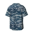 thumbnail image 6 of PAYOHTO Mens Hawaiian Casual Short-sleeved Shirt Tropical Summer Beach Button Down Shirts, 6 of 7