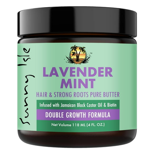 Sunny Isle Lavender Mint Hair and Strong Roots Butter 4oz