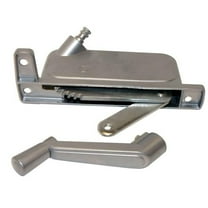 Silver Aluminum Left Awning Window Operator for Keller & P.G.T Windows