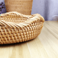thumbnail image 2 of Rattan Round Fruit Baskets Wicker Storage Bowls Woven Serving Basket Bowls Decorative Baskets for Kitchen Set of 3, 2 of 9