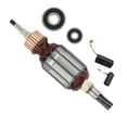 thumbnail image 3 of 513633-7 Rotor d'Armature avec Roulements et Brosses pour Hr4010C Hr4001C Hr4011C, 3 of 9
