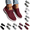 Wine, variant on EKVAHL Women's Woven Orthopedic Breathable Soft Shoes Slip On Hands Free Mesh Comfortable Lightweight Soft Sole Sneakers Walking Casual Running Foam Shoes Outdoor Fashion Sneakers Wine