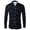 A-Dark Blue953, variant on Men's Sparkly Glitter Shirt Deep V Neck Long Sleeve Casual Tunic Eye Catching Glam Party Going Out Top