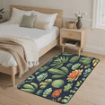 thumbnail image 2 of CURLYOOT Cactus Plant Area Rug 3x5 Ft Rugs for Entryway Entrance Kitchen, Washable Non Slip Indoor Floor Carpet for Bedroom Living Room, 2 of 7