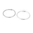 thumbnail image 2 of Unique Bargains 3 Pcs 70mm Book Hoops Binding Rings Scrapbook Album DIY Binder Loose Leaf Ring, 2 of 3