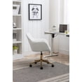 Modern Teddy Home Office Chair Swivel Desk Chair Adjustable Accent ...