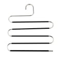 thumbnail image 2 of Worallymy Percha para pantalones Pantalones vaqueros Estante para colgar en forma de S Organizador de ropa de armario de acero inoxidable 5 capas Worallymy JD735811959, 2 of 7