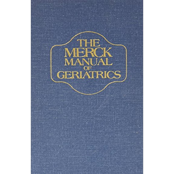 Pre-Owned Merck Manual of Geriatrics, 9789110910324, 9110910328, Paperback,