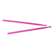 2pcs 5A Luminous Drumsticks Light Up Drumsticks Nylon Glow Drumsticks Stage Performer Drummer Gift Drumsticks (Pink)
