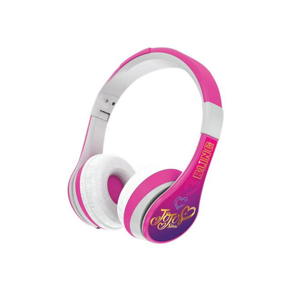 eKids JoJo Siwa Headphones with mic onear Bluetooth wireless
