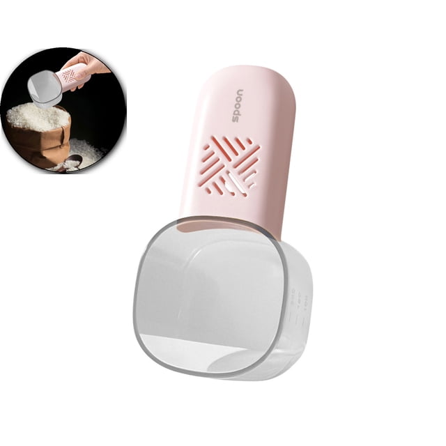 Dvruxg Multifunctional Rice Scoop Spoon for Kitchen – Food Grade Plastic Measuring Spoon for Rice, Flour, Cereal & Grains – Easy Clean