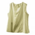 thumbnail image 5 of Endives Womens Tank Tops Sleeveless Shirts Ethnic Style Tee Sleeveless O Neck T Shirt Blouse Outerwear Tank Top, 5 of 6