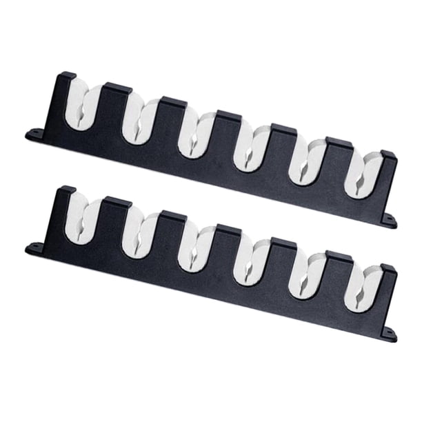 1 6 soportes para cañas de , organizador de almacenamiento, montaje horizontal, espuma EVA Gris shamjiam Soporte para caña de pescar