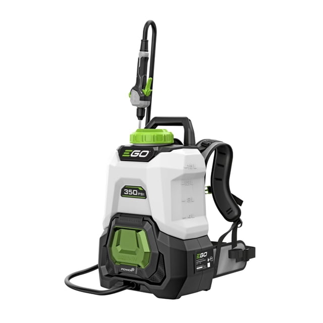 Pulverizador de mochila EGO POWER+ de 4 galones para césped y jardín, bomba eléctrica, batería y cargador no incluidos - BSP3500