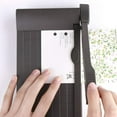 thumbnail image 1 of LOVEVER Portable Paper Trimmer Guillotine Mini Paper Cutter Cutting Saw Tools with Built in Ruler for Cutting of Paper  Photos  Labels  34uv076ps1, 1 of 5