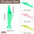 thumbnail image 2 of 1Set Fish Shape Sewing Machine Needle Threaders Quick Sewing Threader Needle Guide Tool Plastic Sewing Wire Loop Mixed Color 32x8x4mm 30pcs/color, 2 of 6