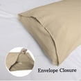thumbnail image 4 of PiccoCasa Soft 1800 Series Microfiber Long Pillowcases Full-Size, 4 of 10