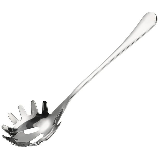 Spaghetti Server de acero inoxidable Cuchara de pasta de pasta Cuchara multifuncional