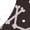 DARK BROWN, variant on - Zero Snowflakes Men's Short Sleeve Graphic T-Shirt