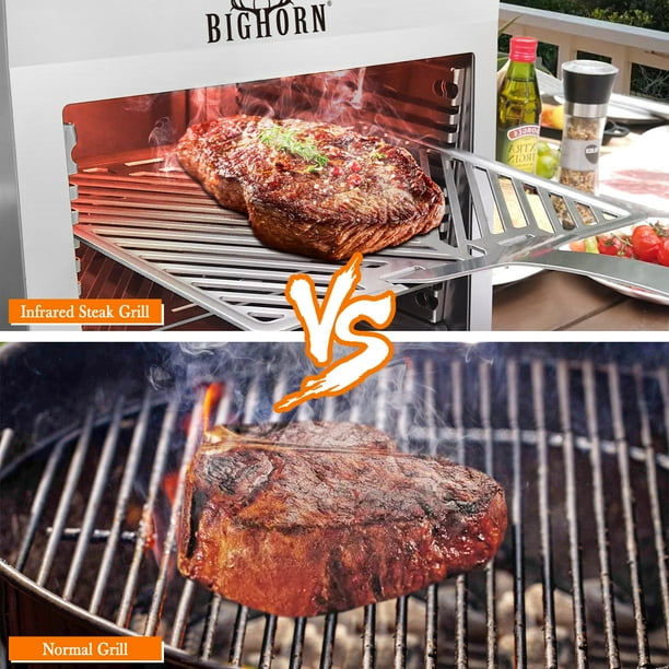 Steak Grill Infrared Propane Grill Big Horn Outdoors Portable